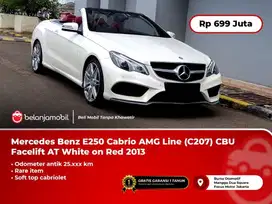 LOW KM.25RB !! MERCEDES BENZ MERCY E250 CABRIOLET 2013 / 2014 PUTIH