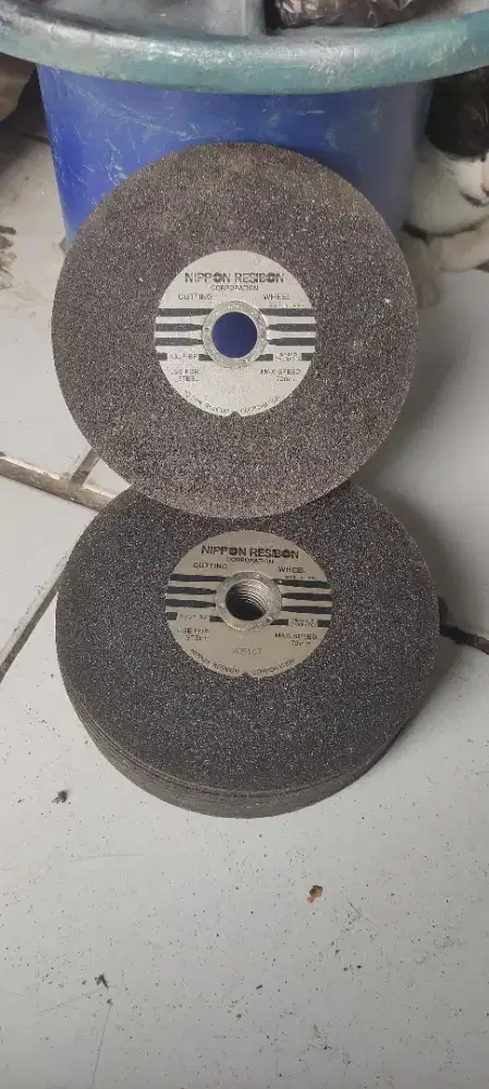 MATA POTONG/CUTTING WHEEL LOGAM BESI NIPPON RESIBON 5 IN A30PBF 180MM