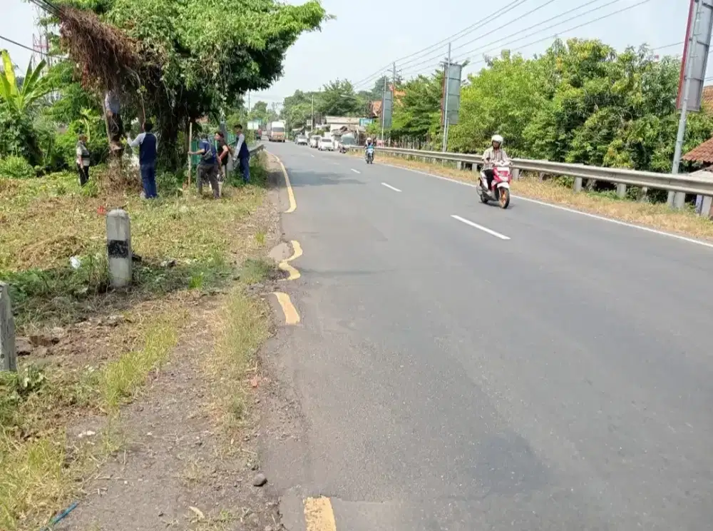 Tanah murah strategis nempel jalan raya cepiring kendal