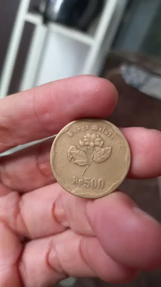 Koin 500  bunga melati