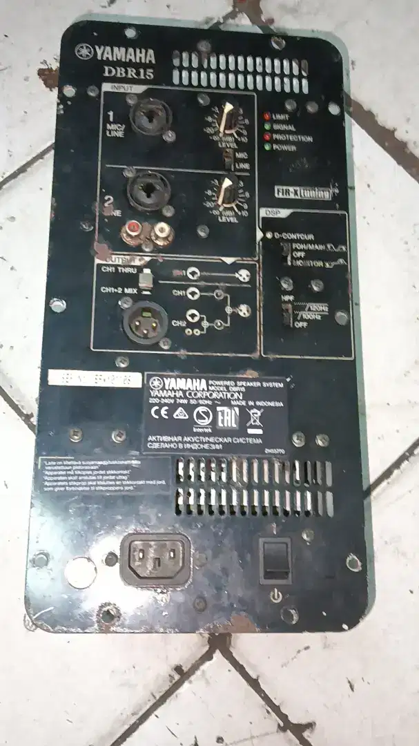 Modul Yamaha dbr15 mines ada suara gemuruh