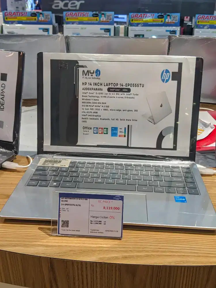 LAPTOP HP PROMO BEBAS 1X ANGSURAN