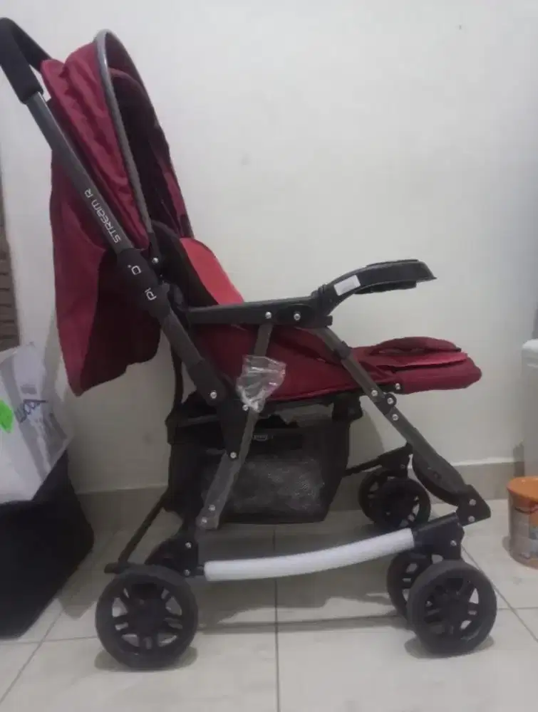 Stroller Dorongan Pliko Stream R397 Stroller & Ayunan - Dorongan Bayi