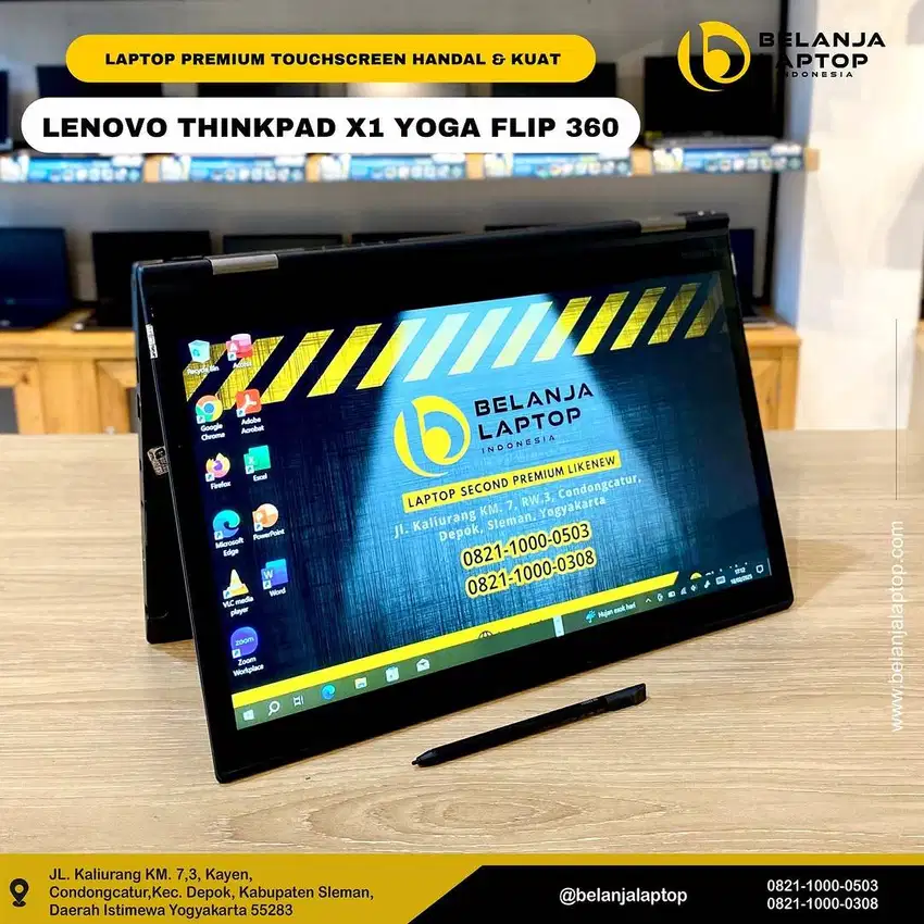 Lenovo Thinkpad X1 YOGA Flip 360/intel i5 gen 7/8GB/256GB/TOUCHSCREEN!