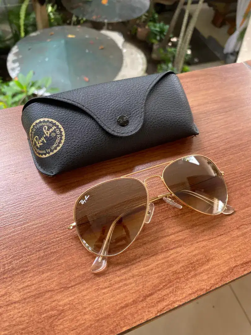 Kacamata Ray-Ban Rb 3026 aviator large metal II 001 sz 62 kaca gradien