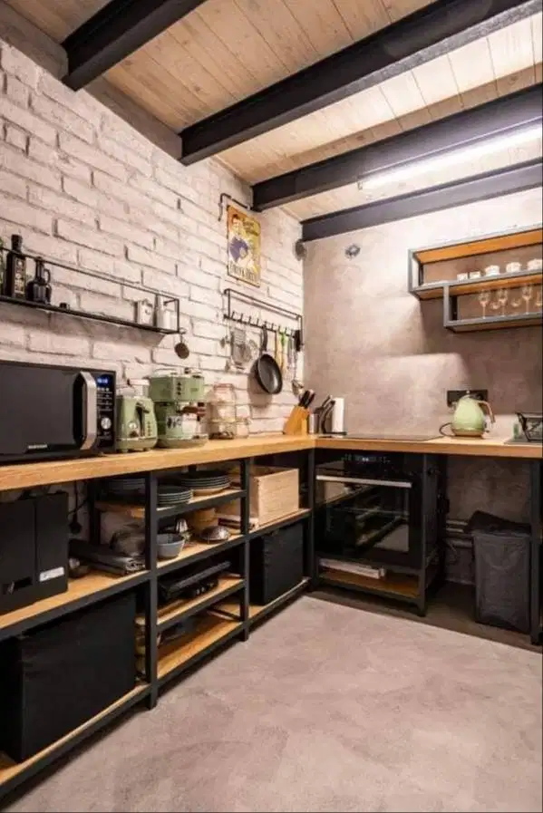 kitchen set industrial