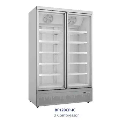 Up Right Freezer GEA BF120CP-IC / Freezer Kaca BF 120CP / BF 120 CP GE