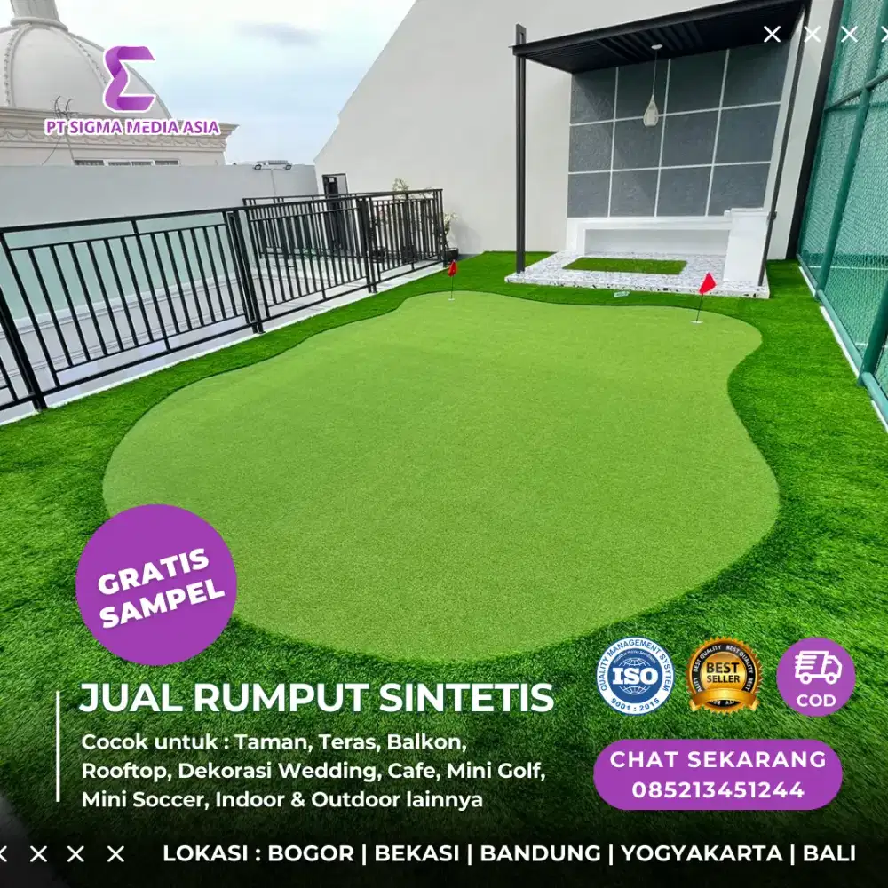 Jual Rumput Sintetis Mini Golf Platinum