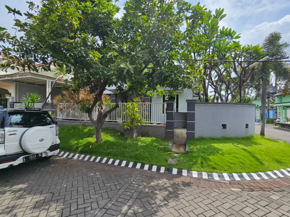 Rumah hook / pojok dijual siap pakai