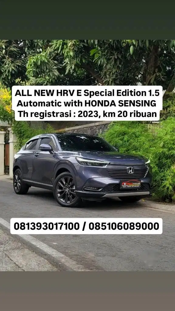 ALL NEW HRV E SE1.5  Automatic with HONDA SENSING ,th reg 2023