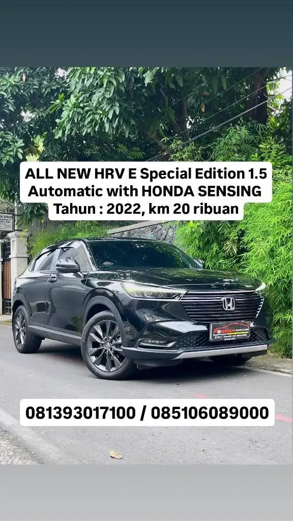 ALL NEW HRV E Special Edition 1.5  Automatic with HONDA SENSING, 2022,