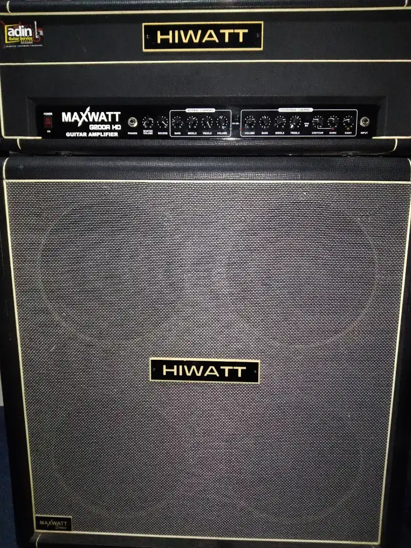 Jual Amplifier Hiwatt Head and cabinet original