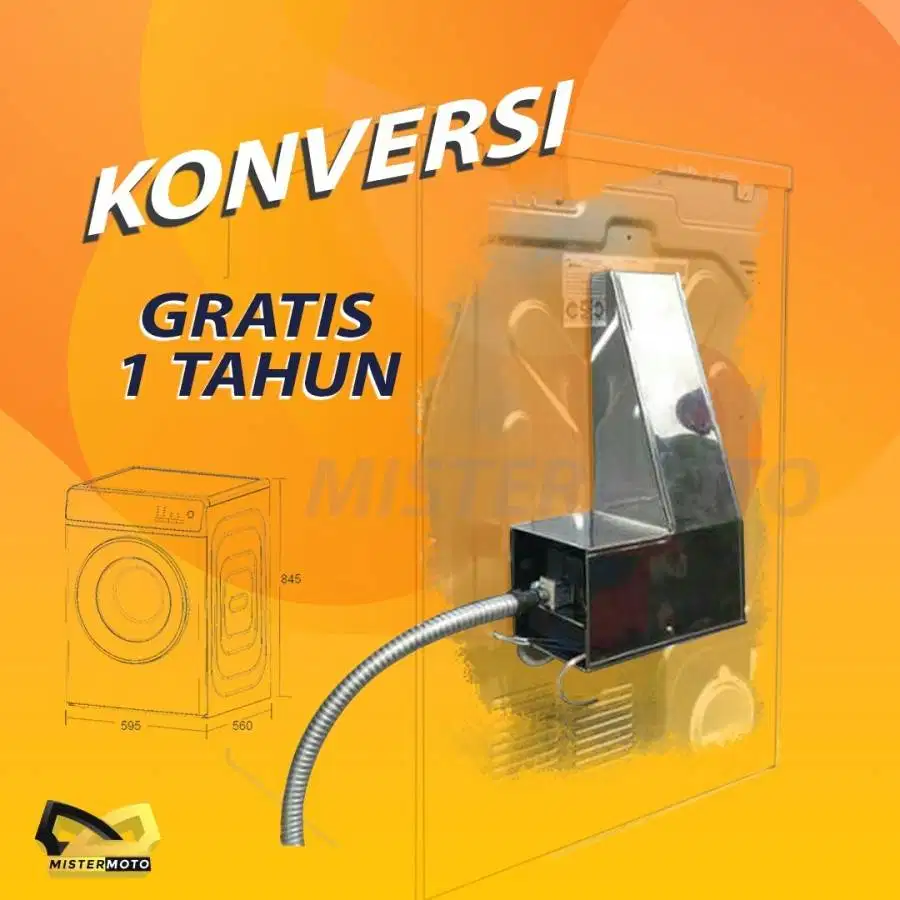 Mesin Pengering Laundry KONVERSI GAS by MISTERMOTO
