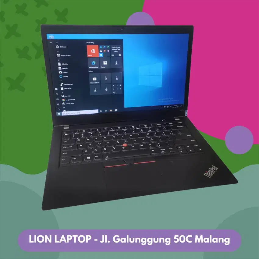 Core i7 Gen-8 RAM 8 SSD 256 Slim Touchscreen Lenovo Thinkpad T480s [20