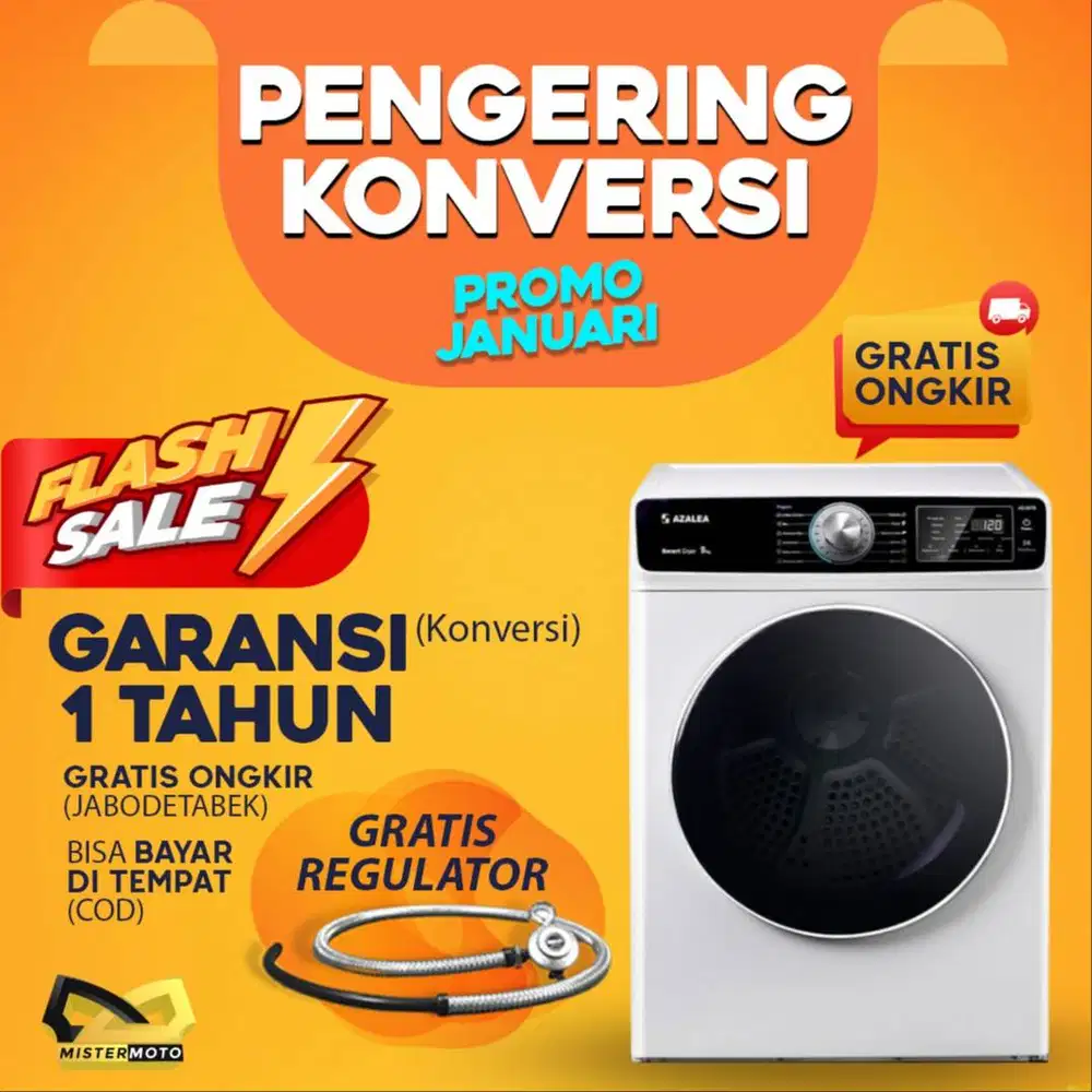 Mesin Pengering Laundry KONVERSI GAS by MISTERMOTO