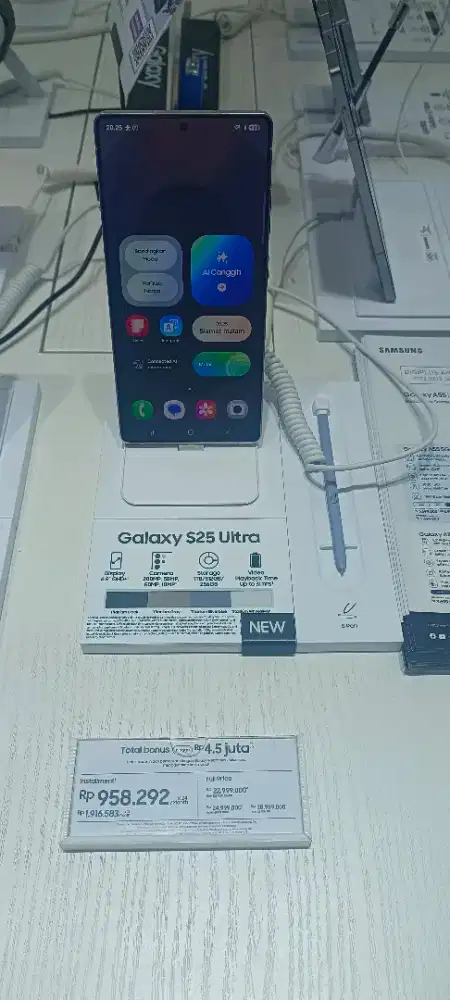 Kredit HP Samsung S25 Ultra 256GB Promo Gratis 2x Angsuran