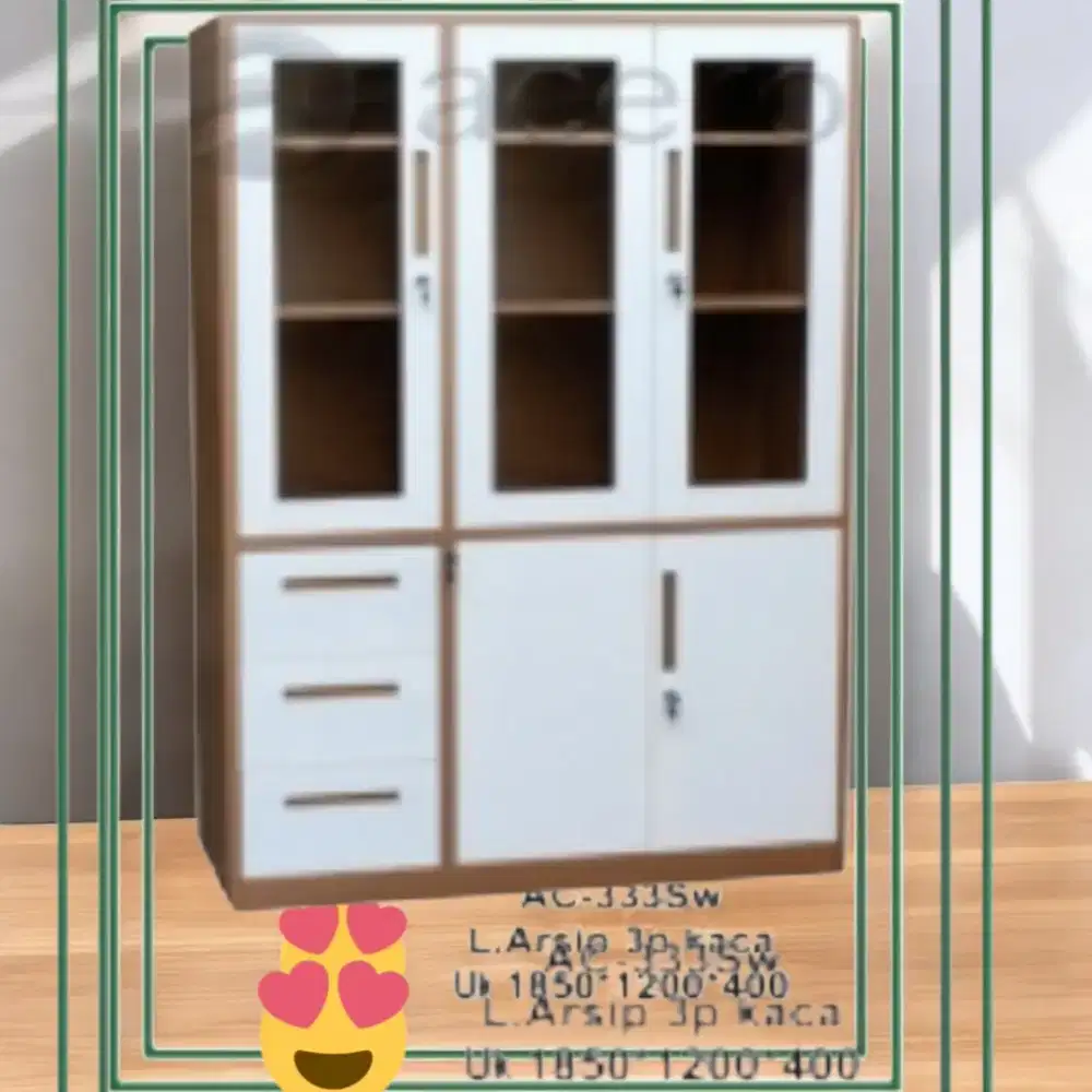Lemari besi arsip 3 pintu