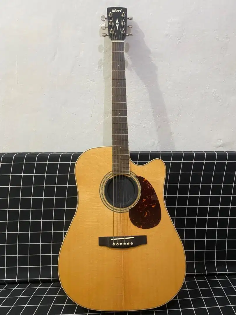 Gitar Akustik Elektrik Cort MR710F Natural Original