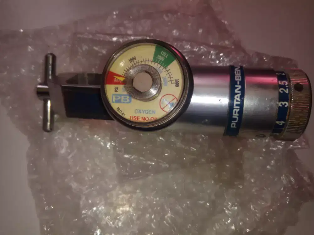 Regulator Valve Oxigen Pin Index