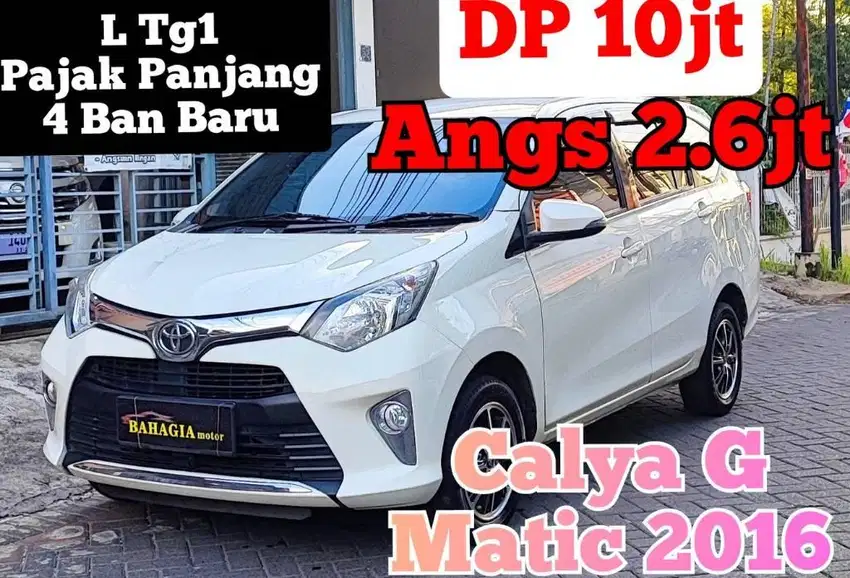 Calya G Matic 2016 Putih AT Automatic 2017 Metik Sigra R X E 1.2 Agya