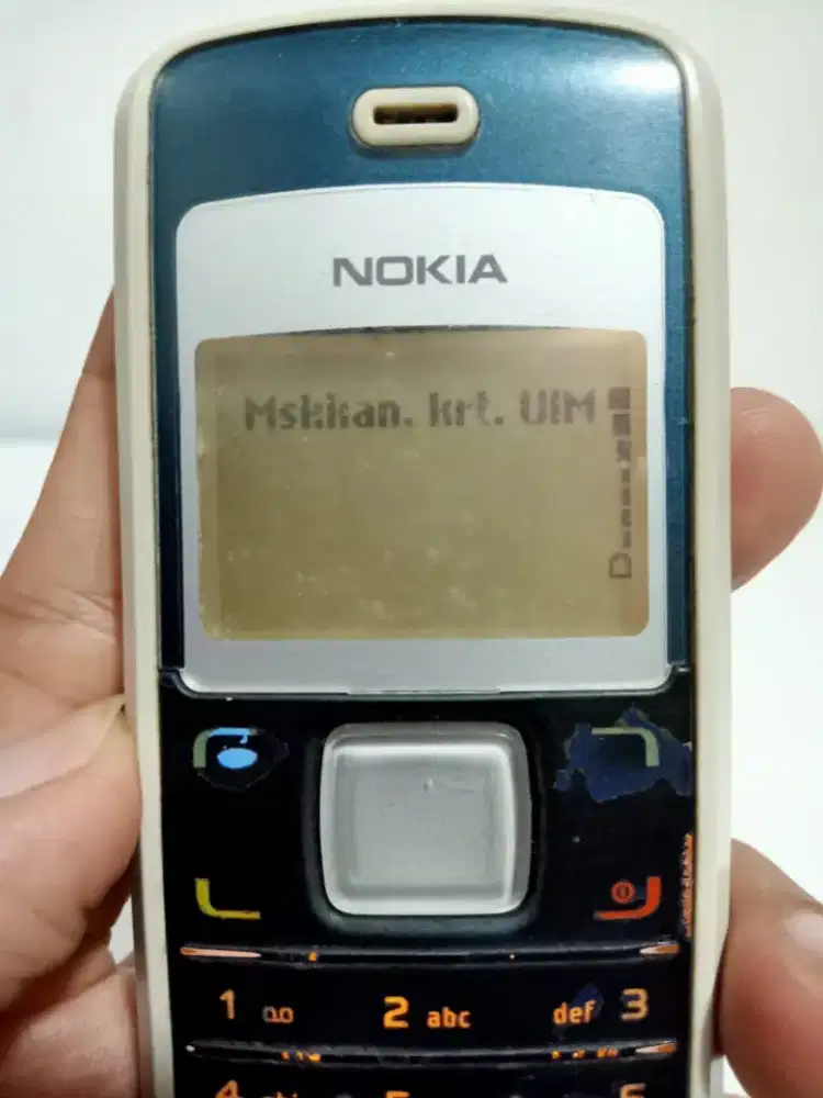 Hp nokia CDMA 1265 (kondisi nyala seperti di tampilan foto)