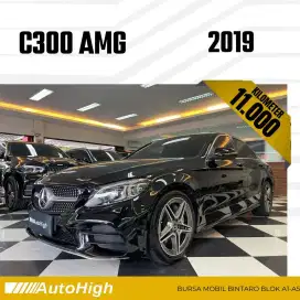 DP10% [Km11.000] C300 AMG 2019 Black Reg 2020 #AUTOHIGH