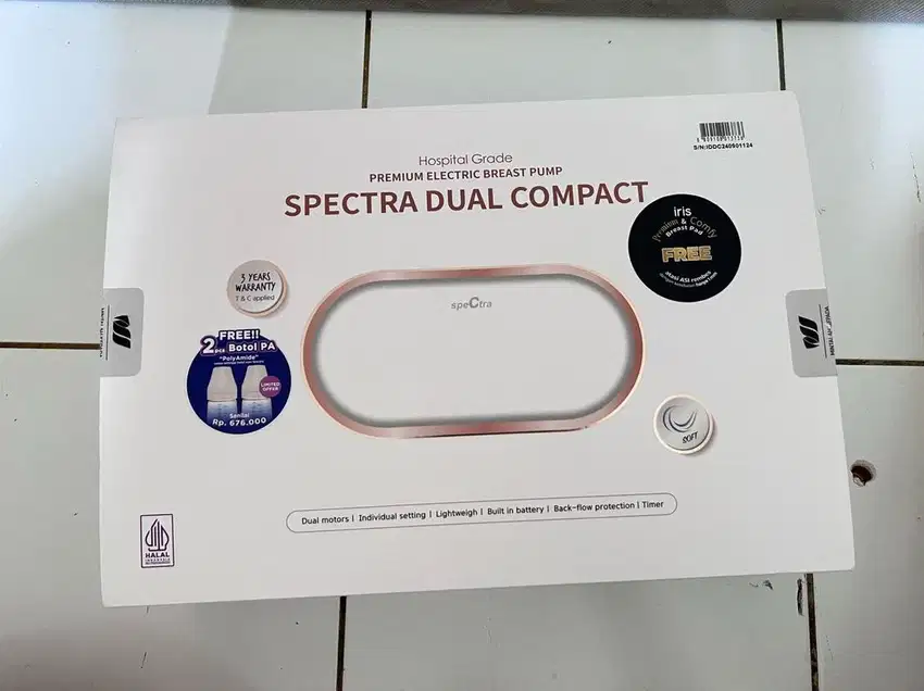 Spectra Dual Compact Alat Pumping x Olivia Sumargo