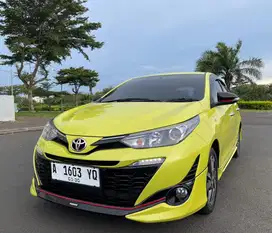 (LOW KM) Toyota Yaris TRD Sportivo AT 2019 / 2020 Kuning Matic Jazz RS