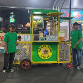 Gerobak besi bekas bakso