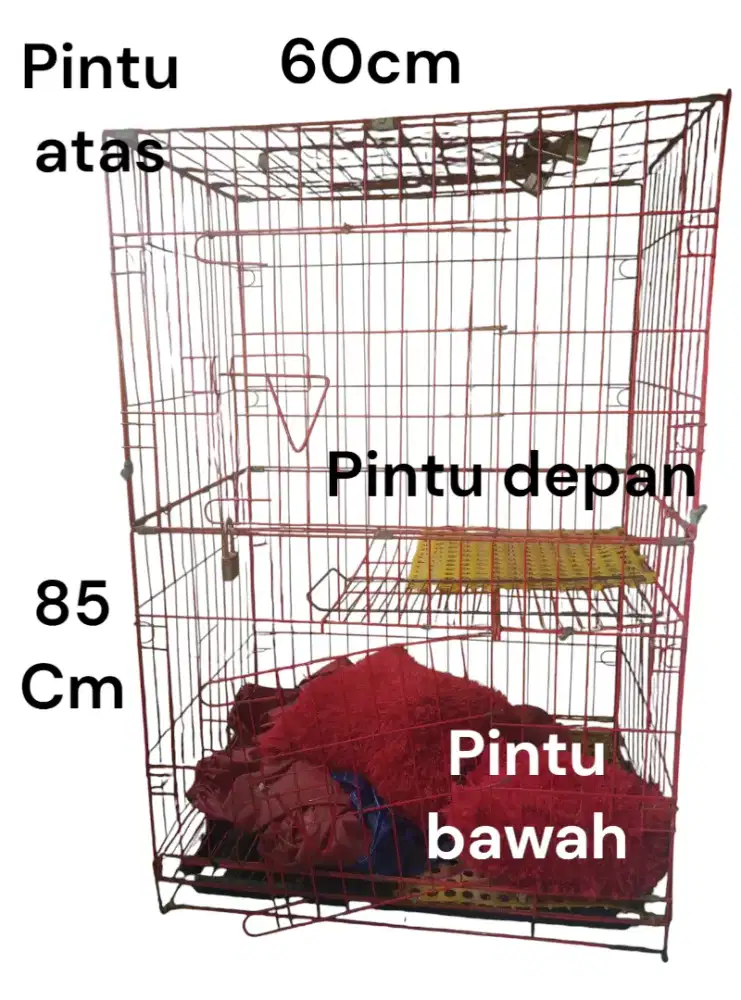 Kandang Kucing jumbo keterangan klik gambar