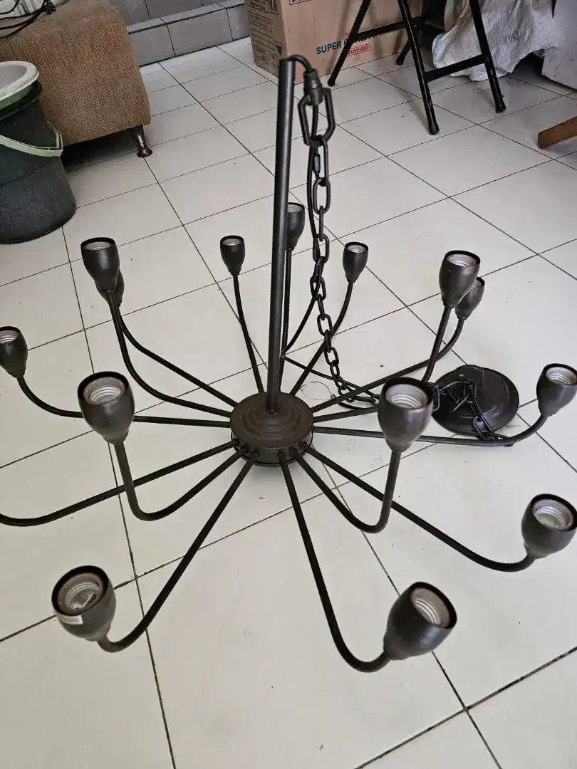 Lampu Gantung Teras ruang Tamu Minimalis Industrial