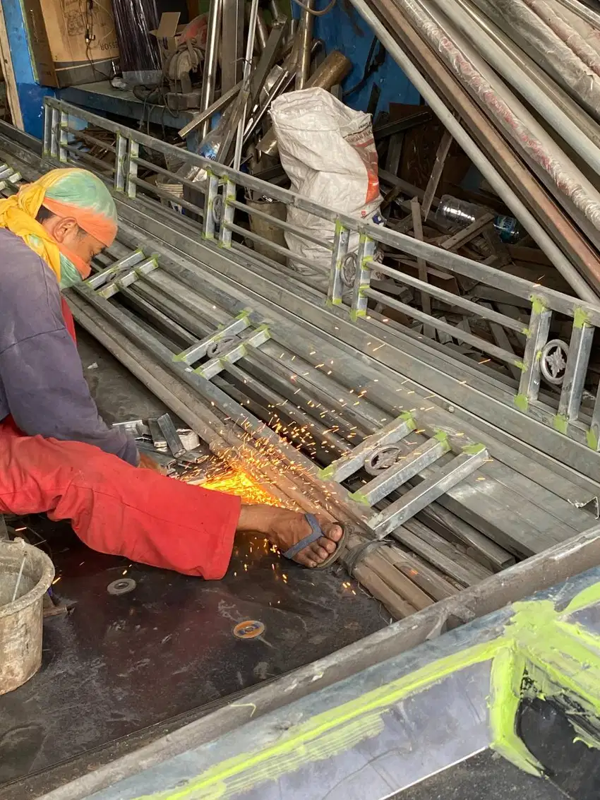 Pintu Lipet || bengkel las Jakarta Barat