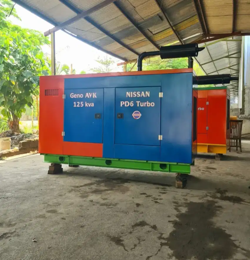 Genset 100, 125 Kva Nissan PD6