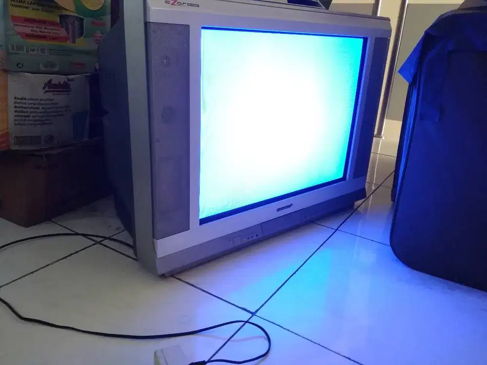 TV Sharp tabung ukuran 29 + remote
