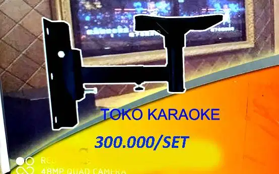 bracket speaker duduk tembok