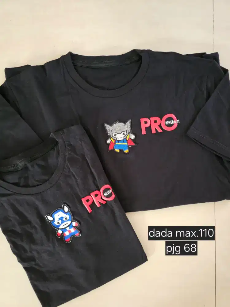 Kaos unisex katun besar