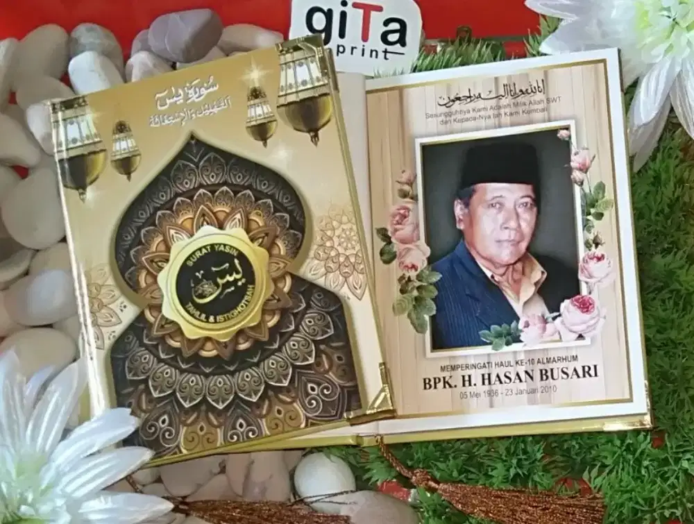 Buku yasin tahlil hardcover islamic