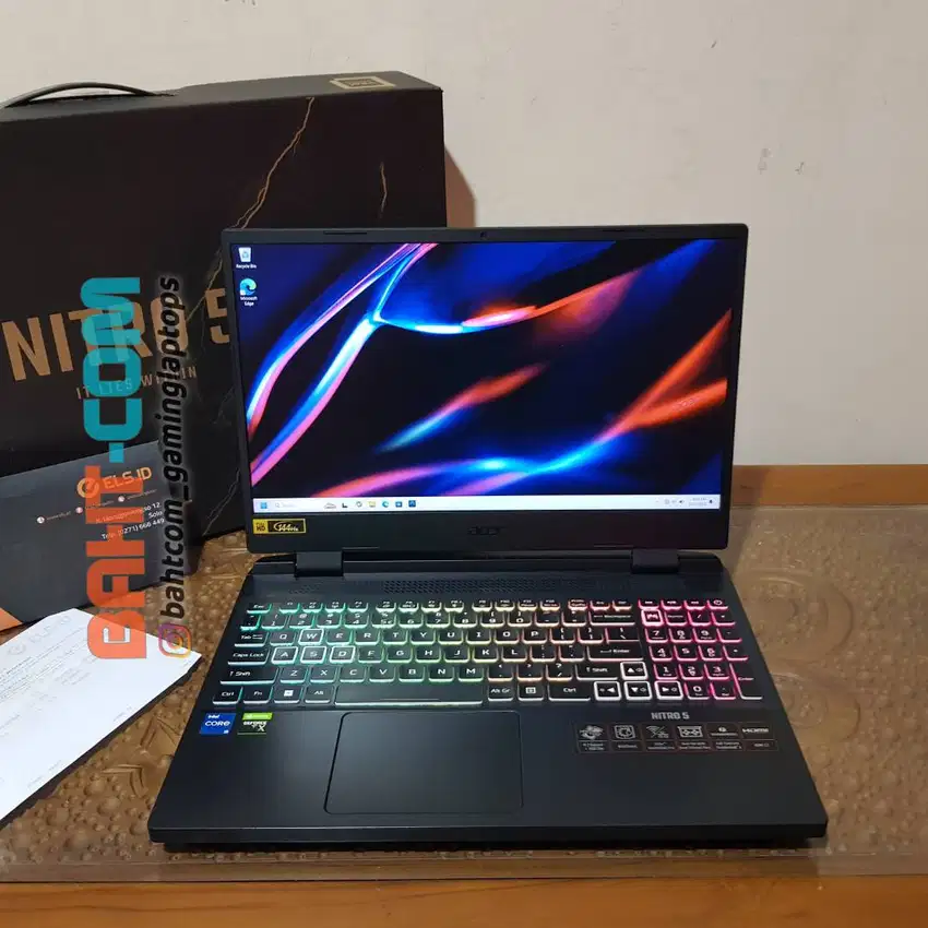 ACER NITRO I5-12500H RTX 3050 16GB 512GB MULUS