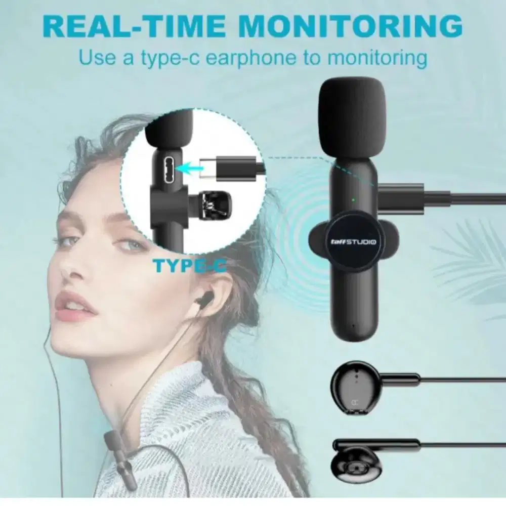 Mic Microphone iphone mikrofon Smartphone Wireless Clip On