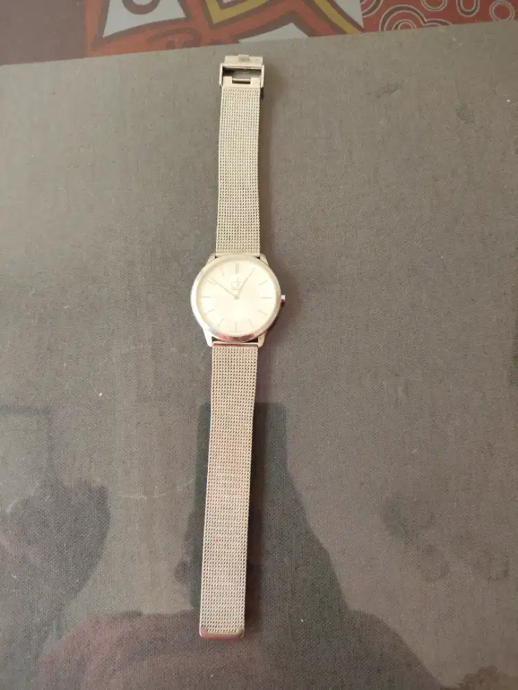 Jual jam tangan pria merk Calvin Klein tipe k3m 211