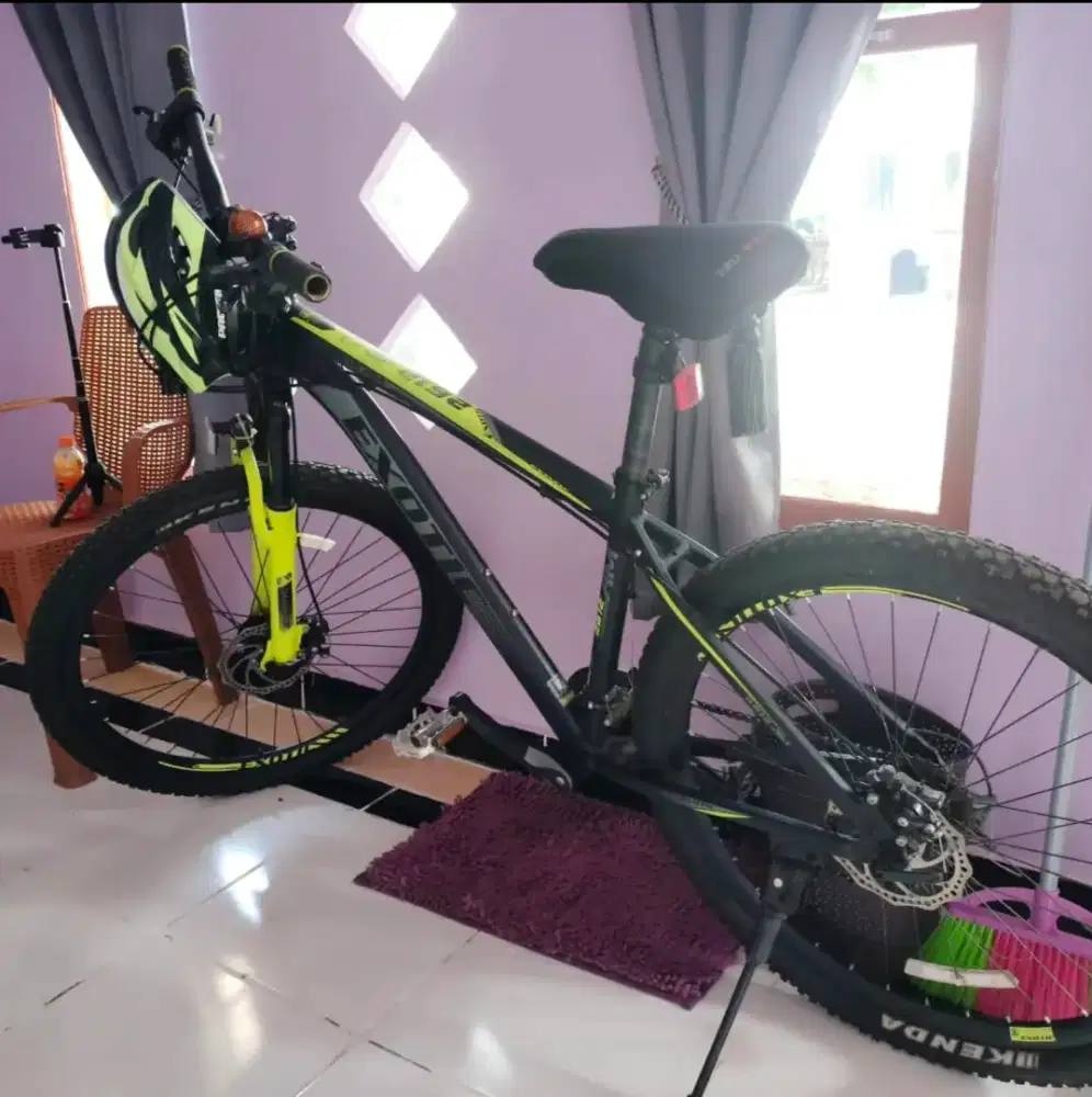Sepeda Gunung 26 Exotic ET 2612 AH Black -Green