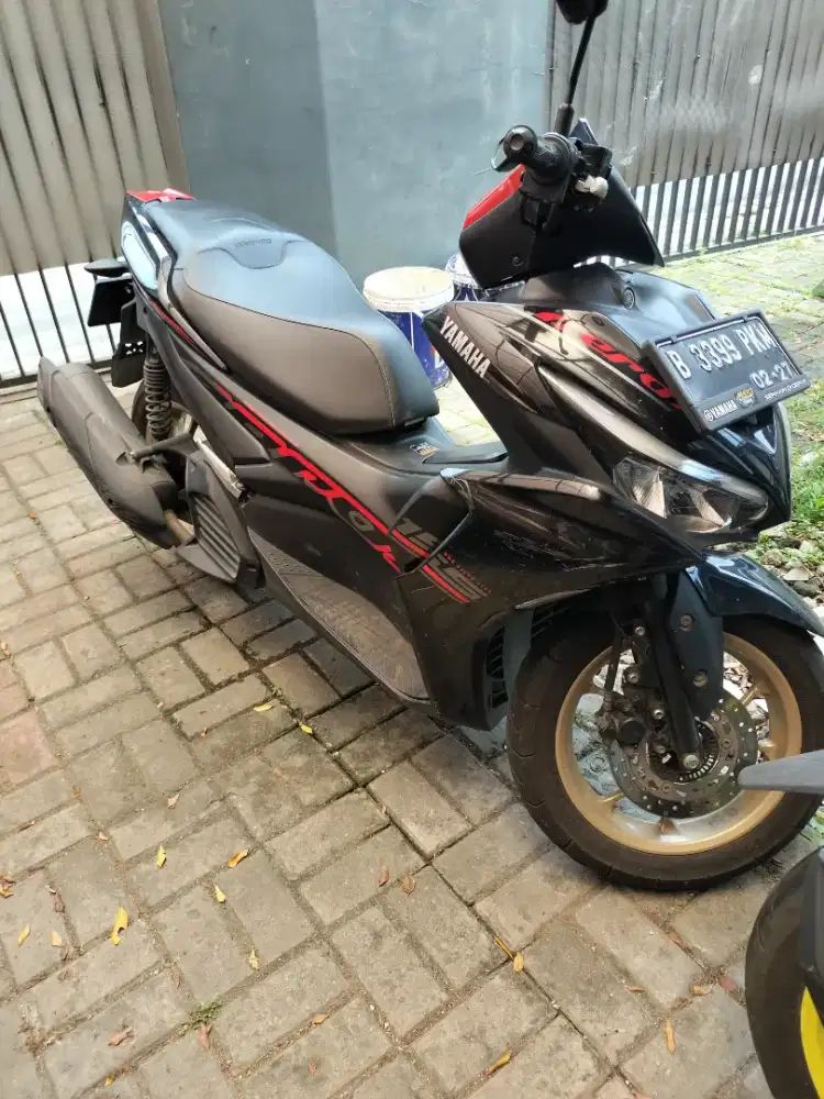 Aerox 2022 km 12ribuan merah hitam