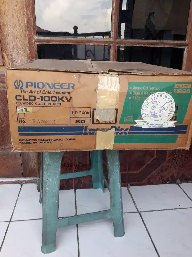 Laser Disk PIONEER CLD-100KV