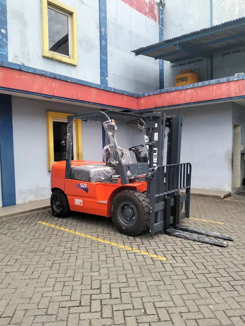 Jual Forklift Diesel HELI 5 Ton CPCD50 Mitsubishi Engine