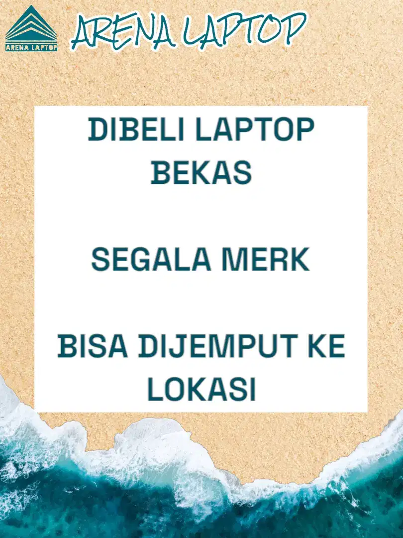Dibeli setiap hari Laptop Bekas, PC Bekas. Terima Beli Laptop Bekas
