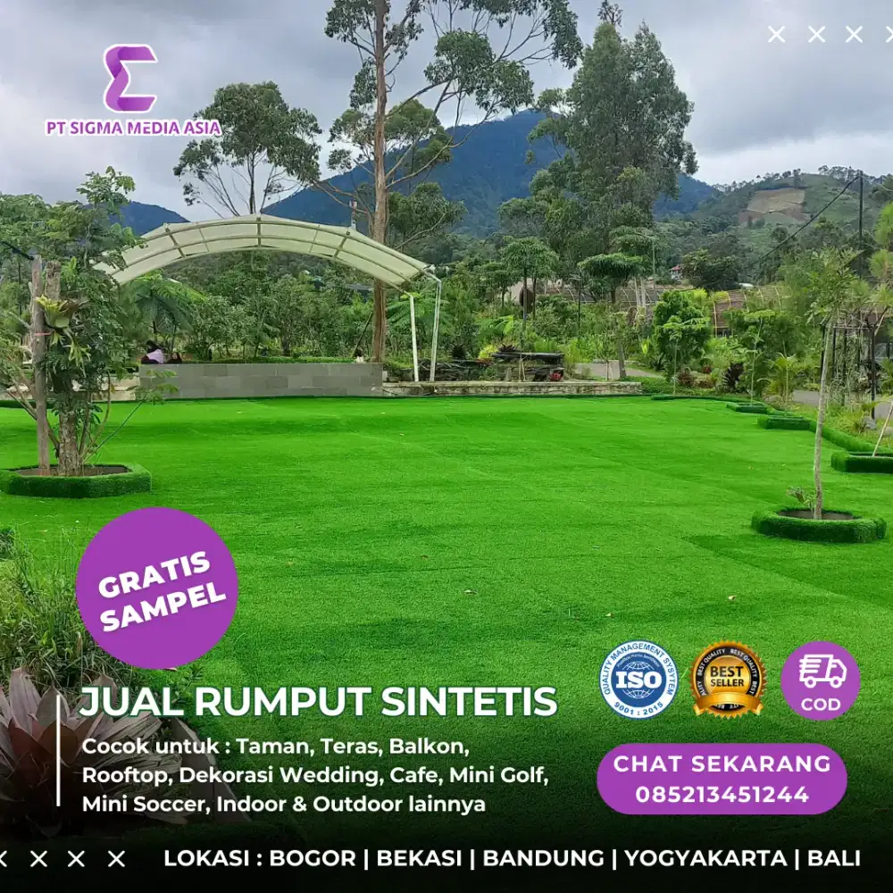 Jual Rumput Sintetis Buat Outdoor Terbaik