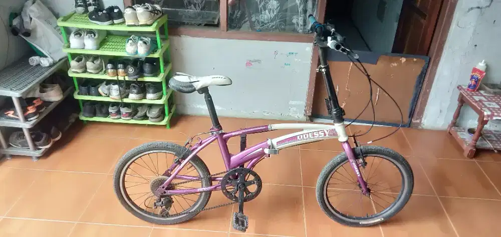 Di jual sepeda lipat odessy