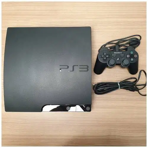 PlayStation 3 + stick + kabel penyambung + isi games bagus dan murah