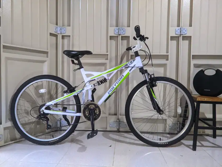 sepeda MTB Polygon brodway frame Alloy uk 26