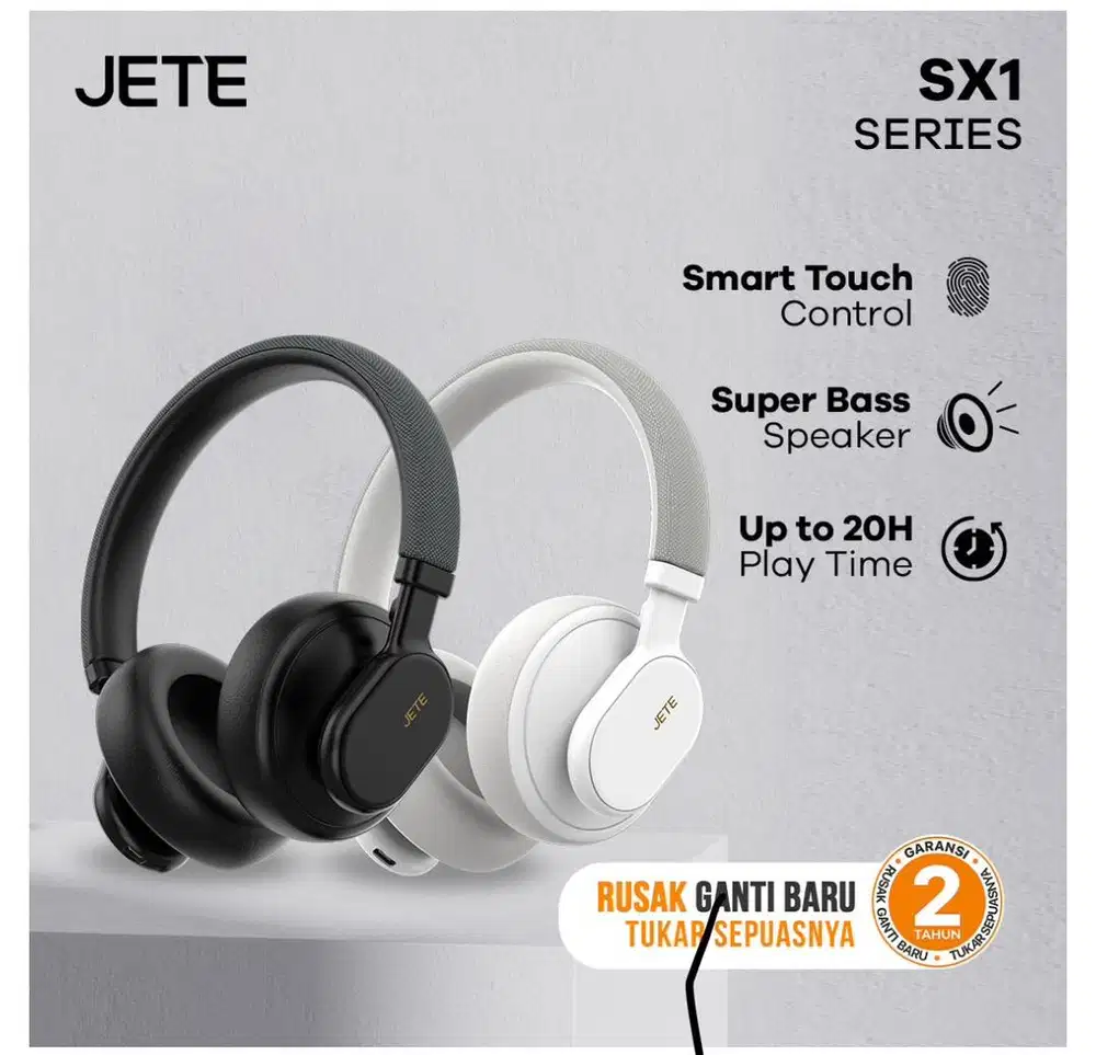 HEADPHONE BLUETOOTH JETE SX1